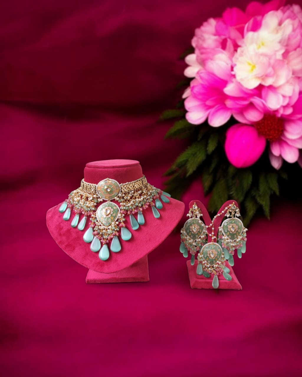 Kundan Wedding Choker Necklace
