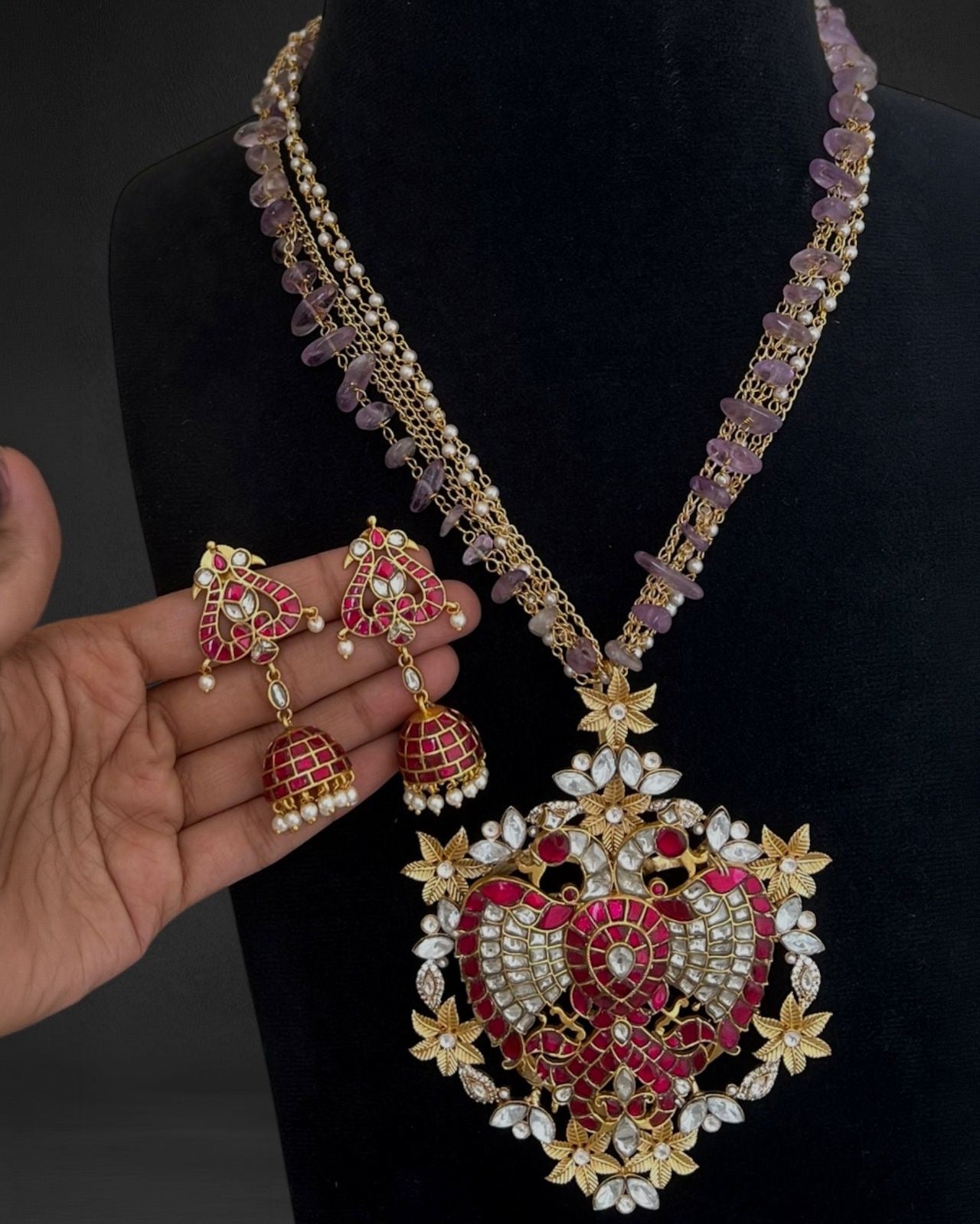Maharani Ruby Bloom Set