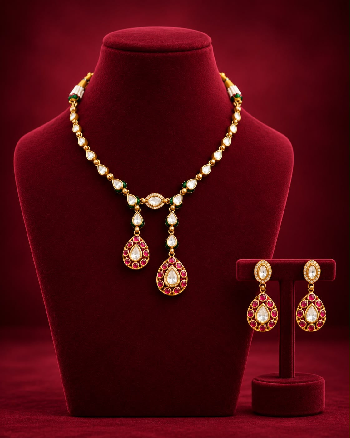 Polki Trendy Beauty Necklace