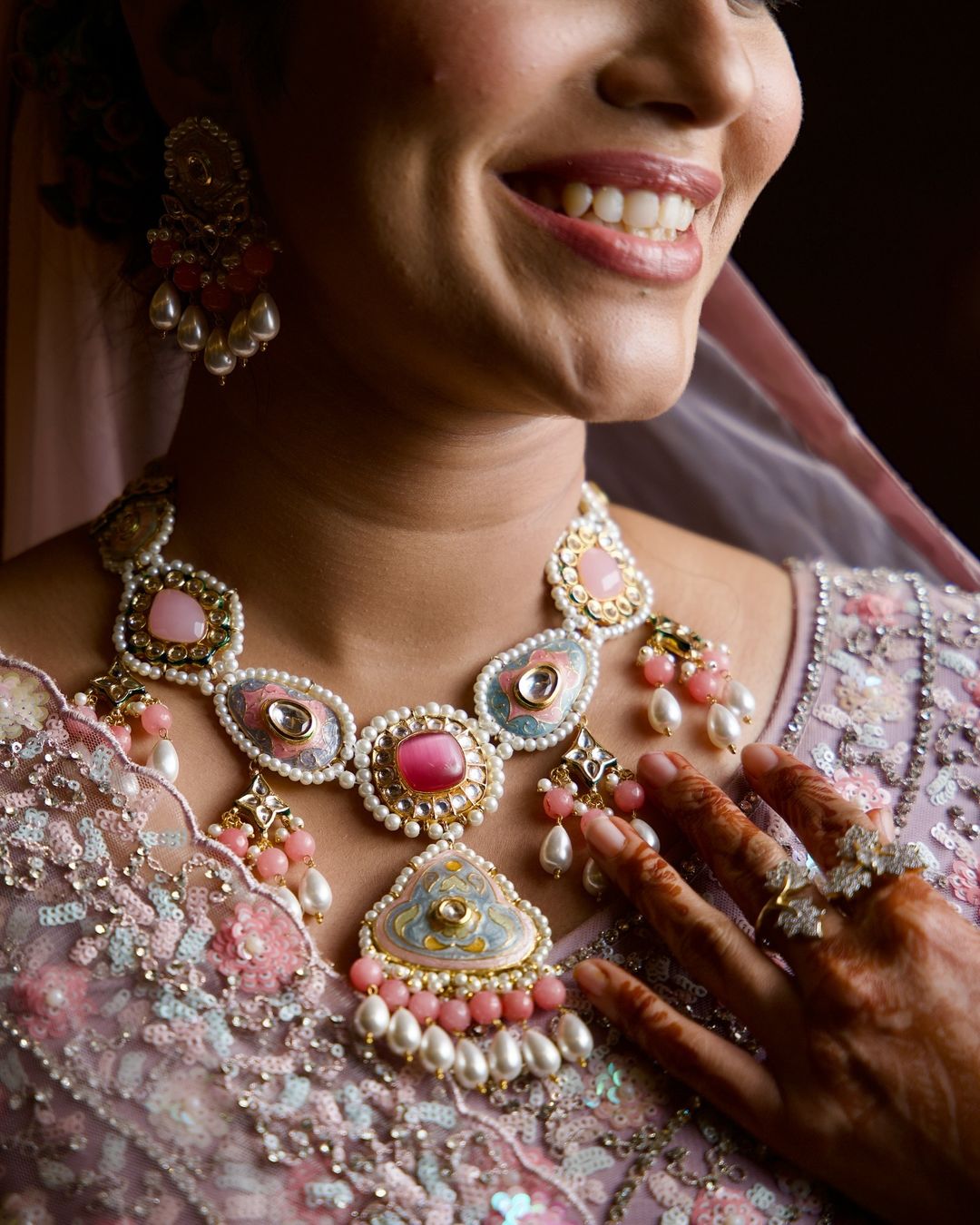 Exquisite Beads Choker Set