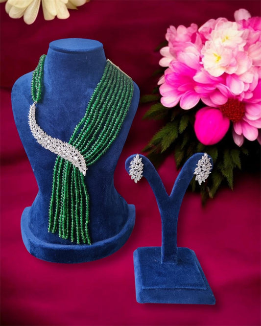 Designer Beads Diamond Necklace