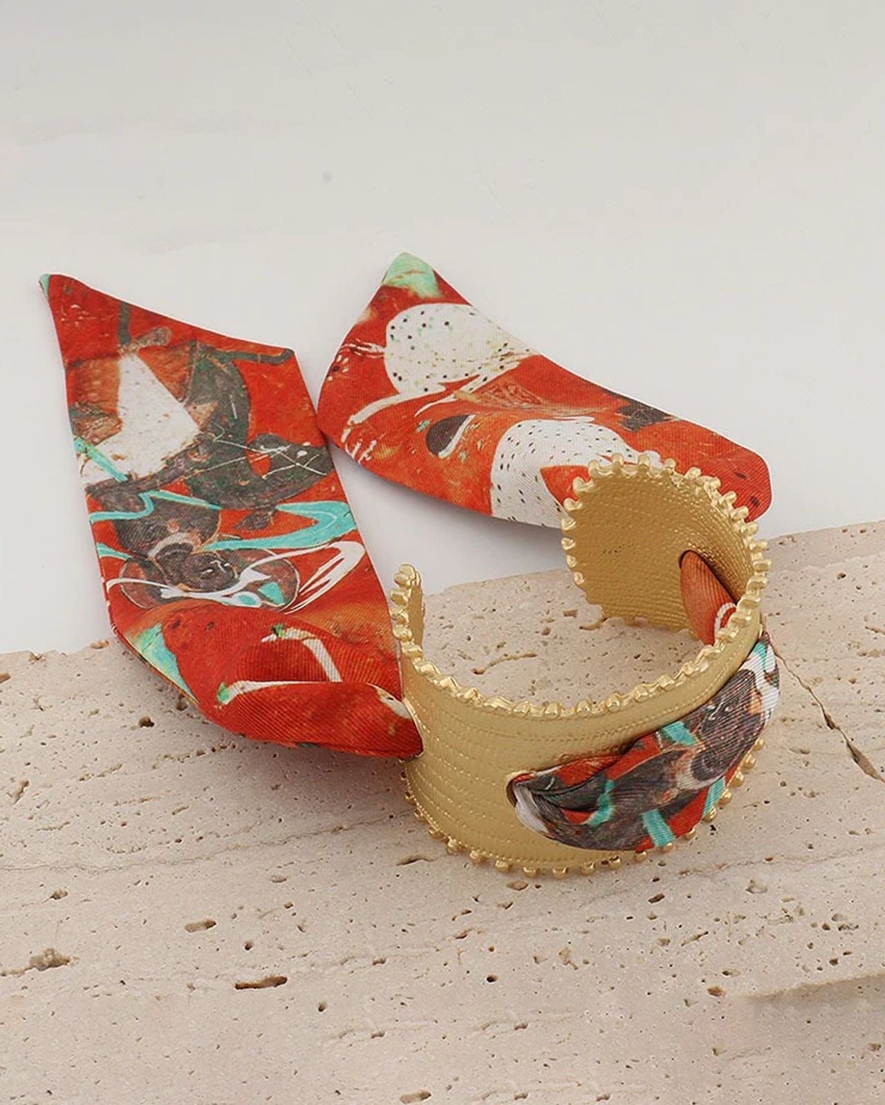 Scarf Cuff Bracelet