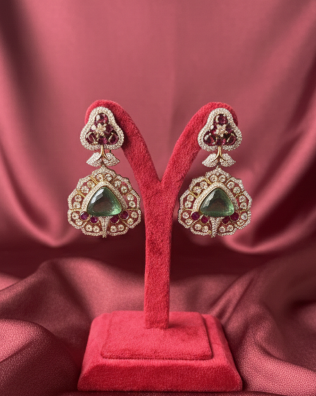 Royal Aura Statement Earrings