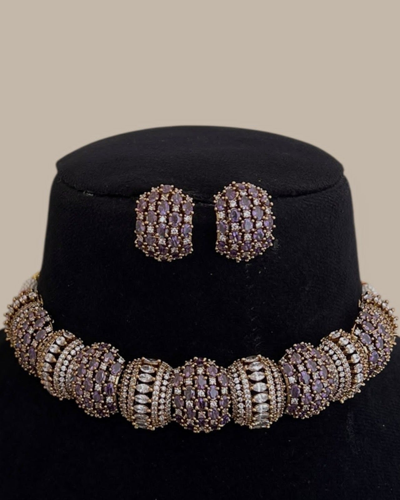 Classic Luxe Choker Necklace Set