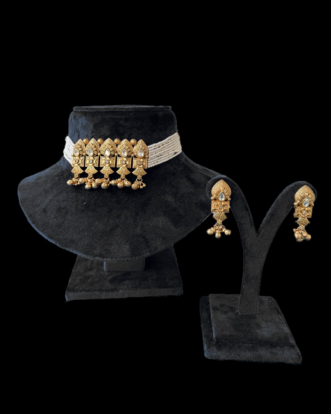 Temple Choker Necklace Set