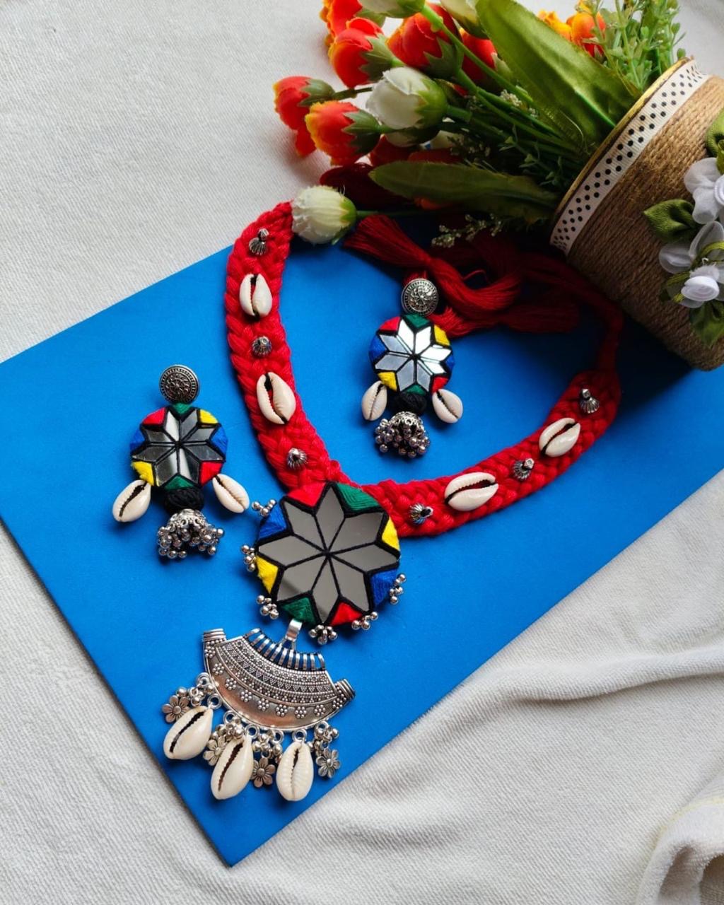 Cultural Navratri Necklace Set