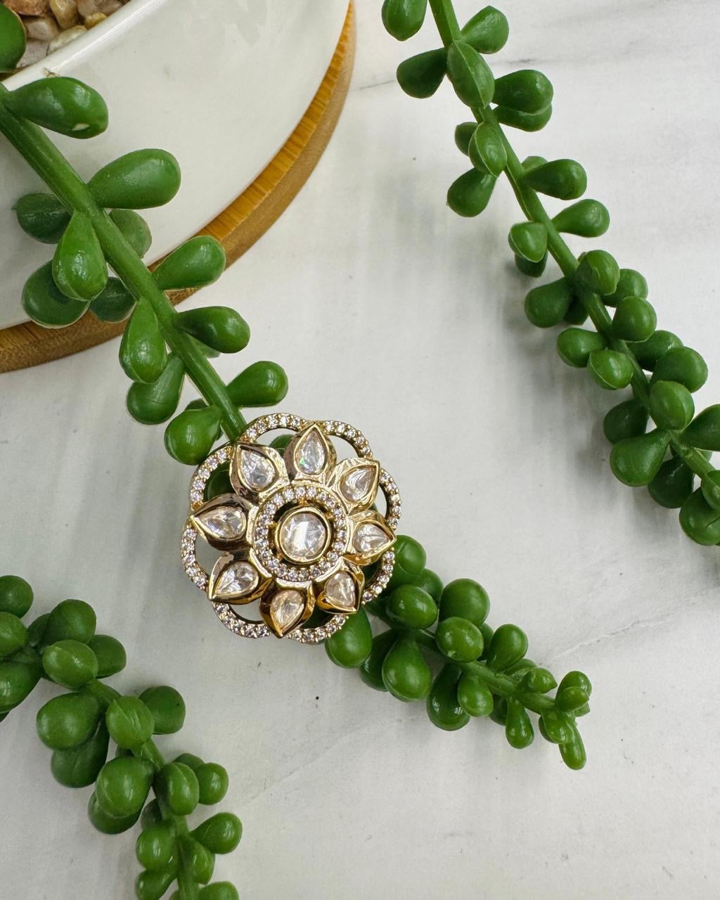 Kundan Polki Rings