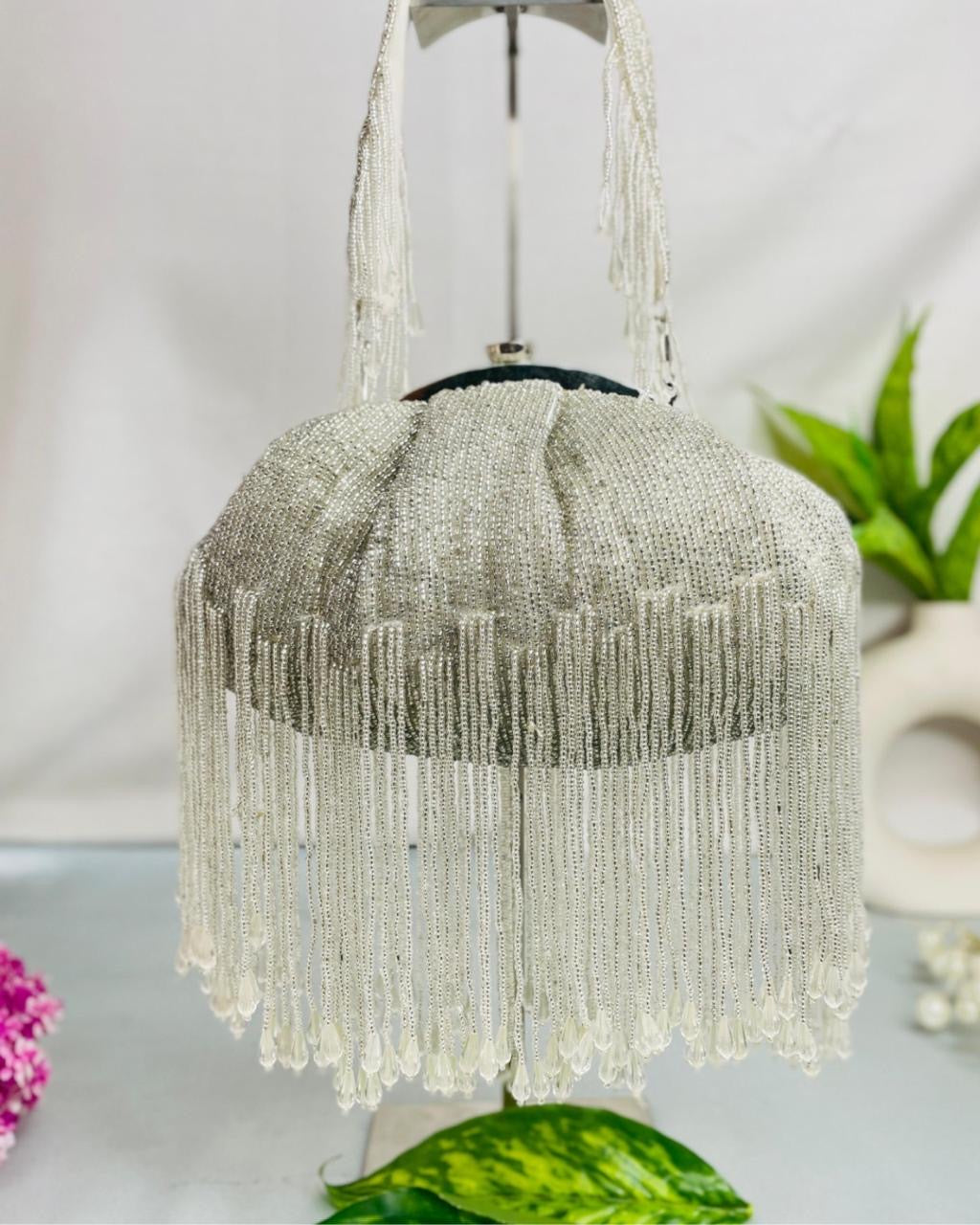 Shimmer Clutch Bag