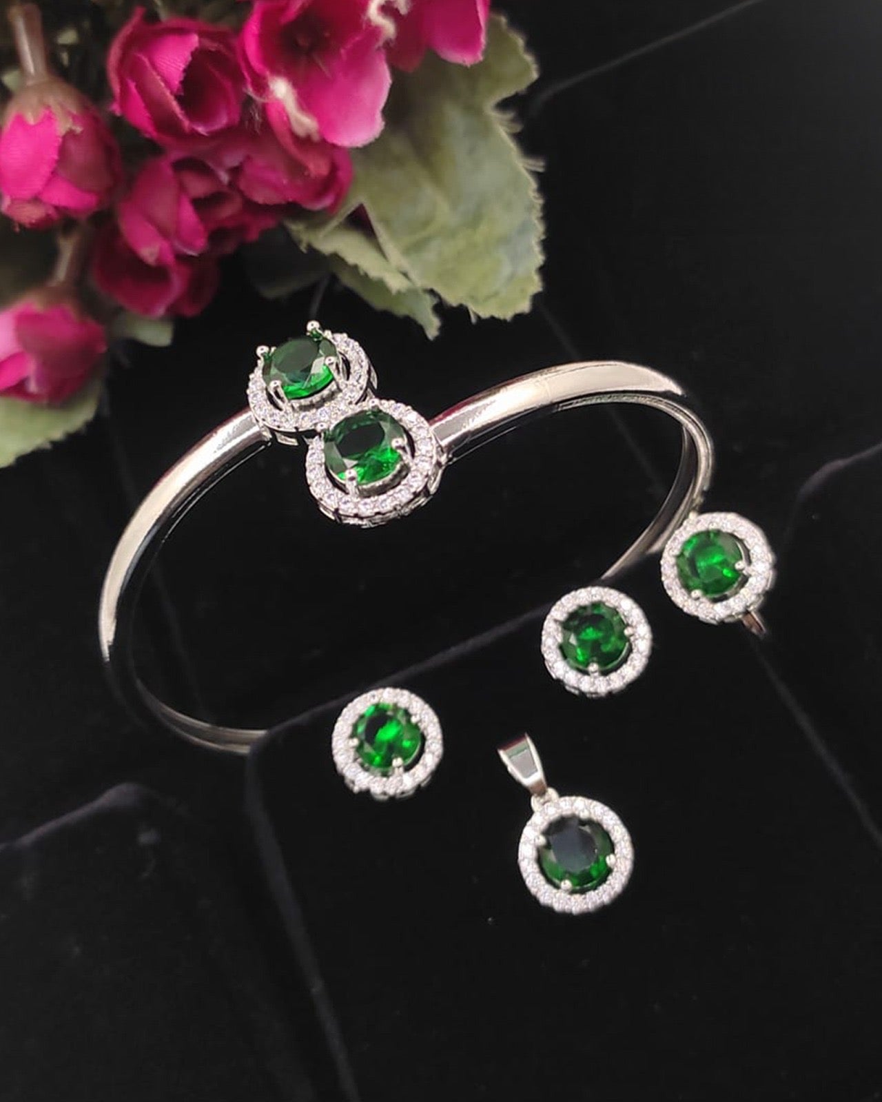 Pendant Set with Ring& Bracelet