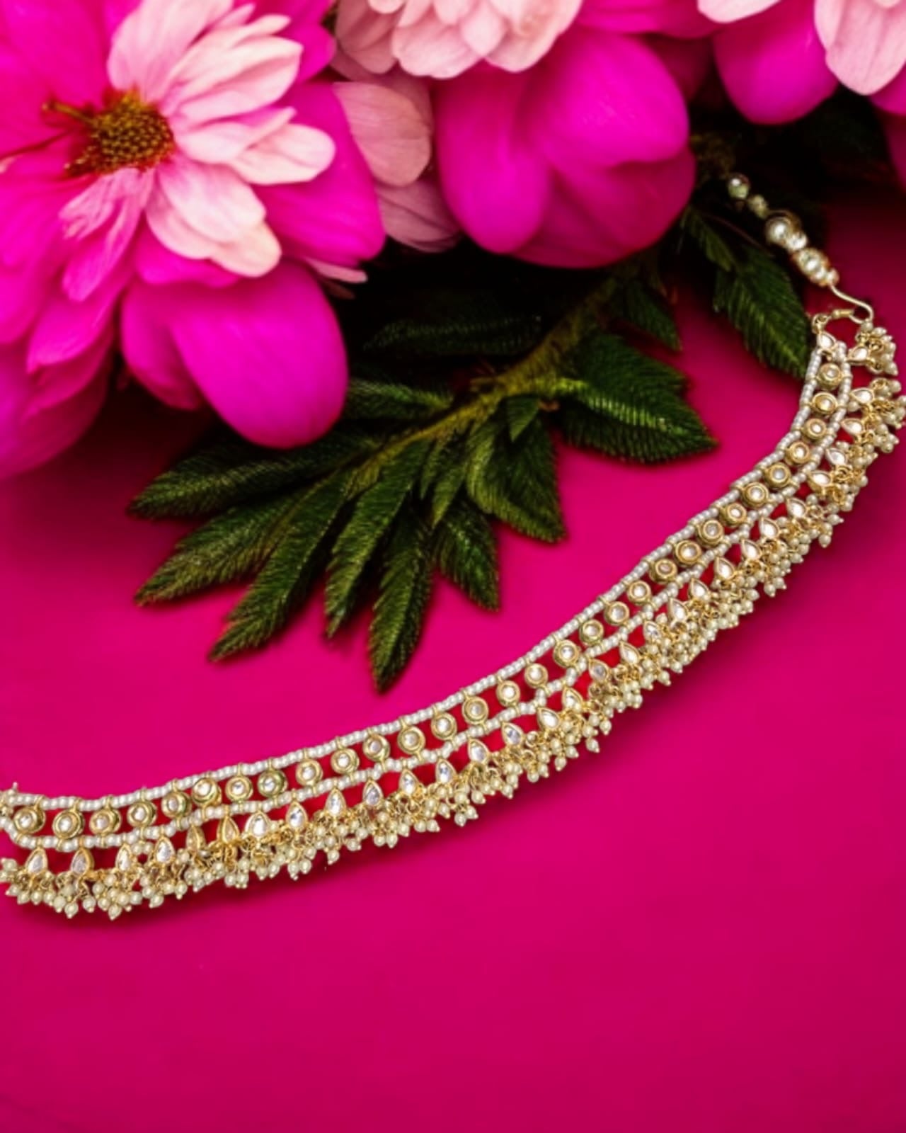 Alluring Kundan Sheeshphool