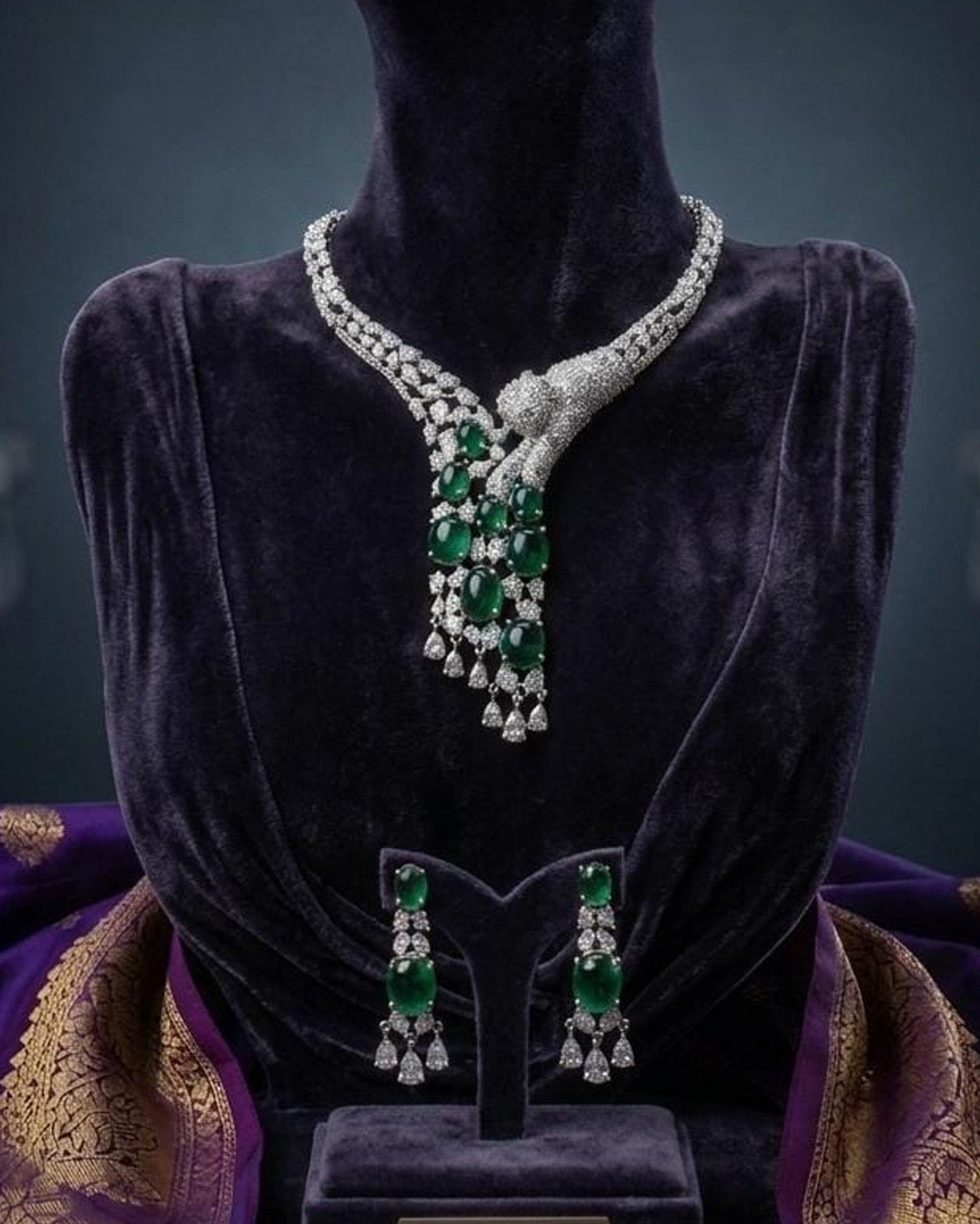 Luxe Diamond Drop Necklace
