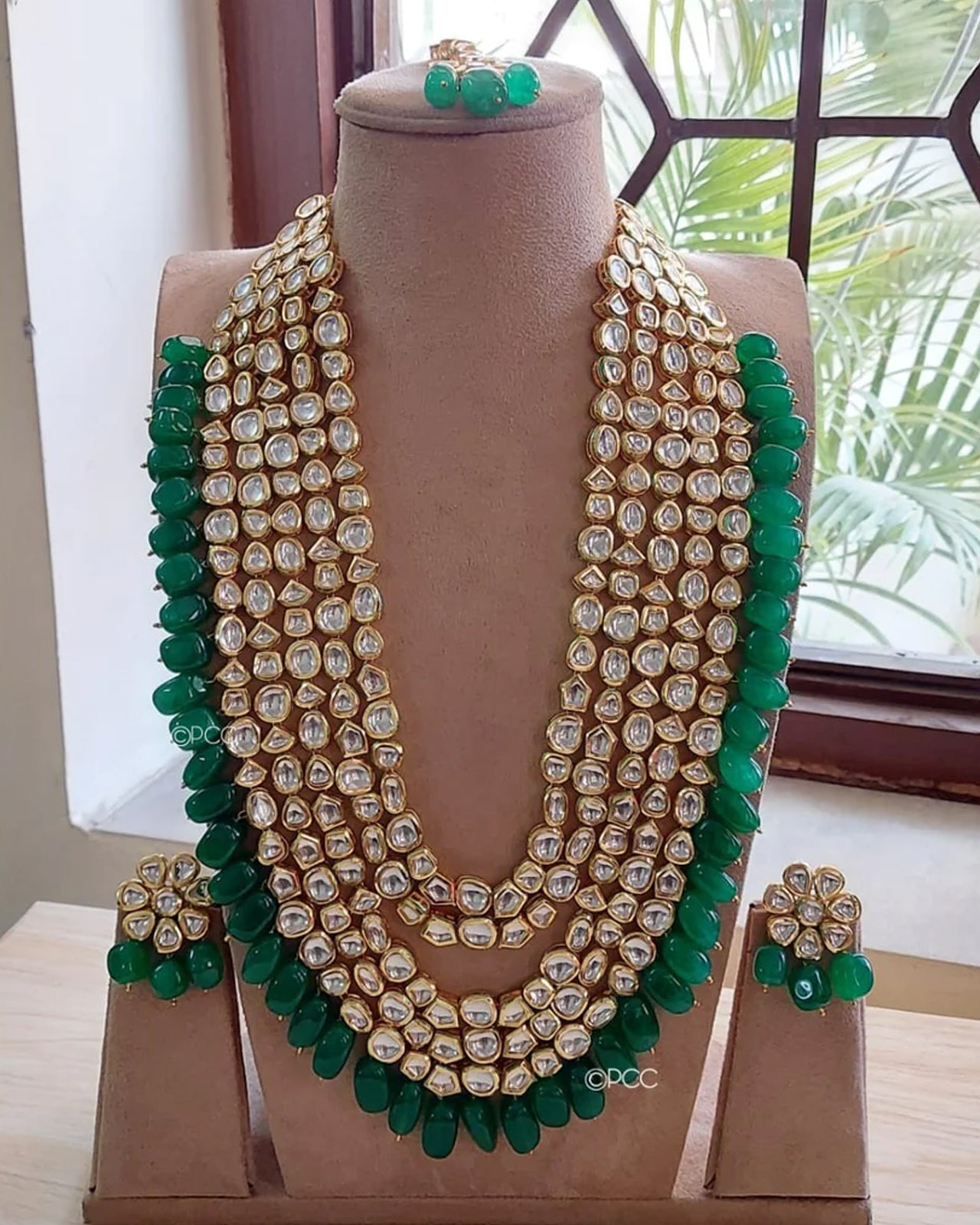 Elegant Long Bridal Set