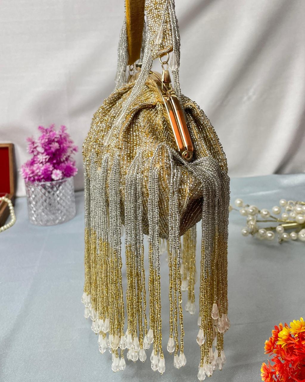 Shimmer Clutch Bag