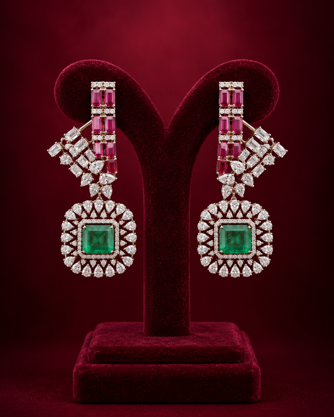 Ruby Mint Luxe Necklace Set
