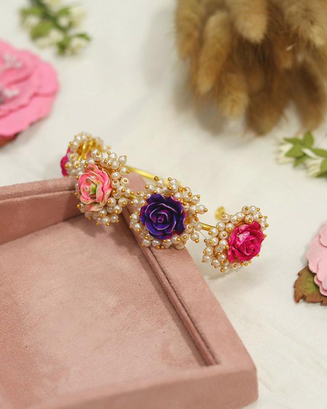 Pearl Flower Bracelet