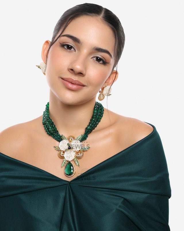 Floral Necklace Set