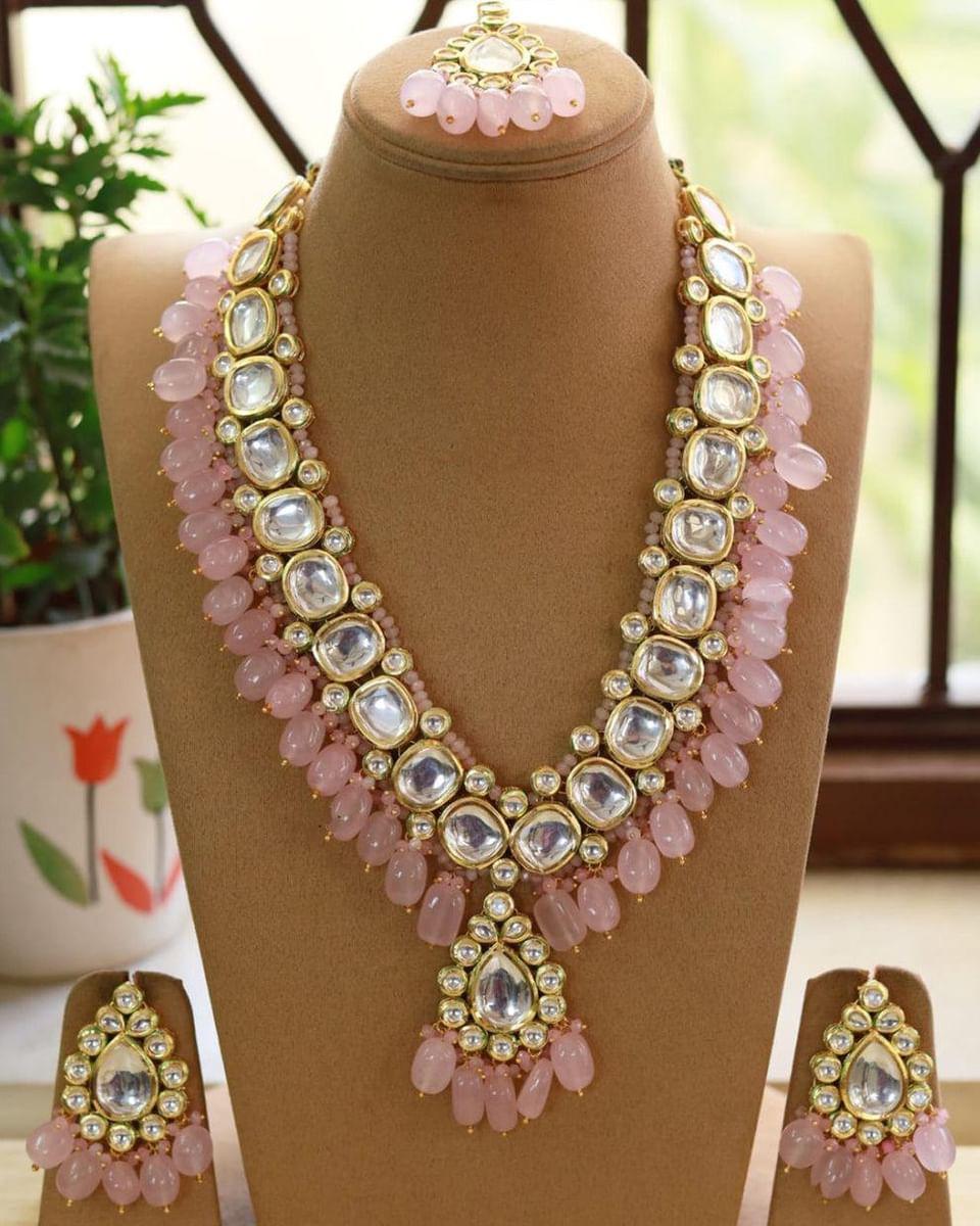 Long Kundan Necklace