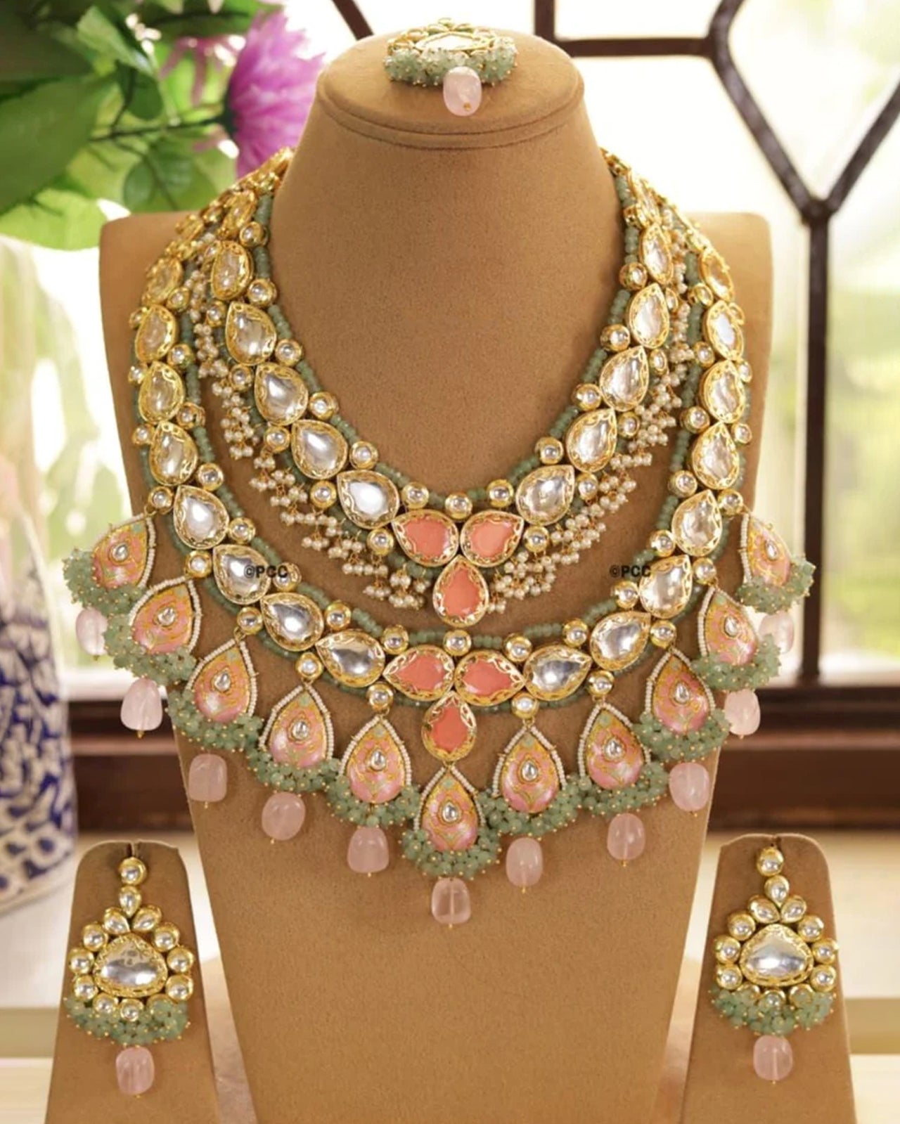 Layered Trendy Bridal