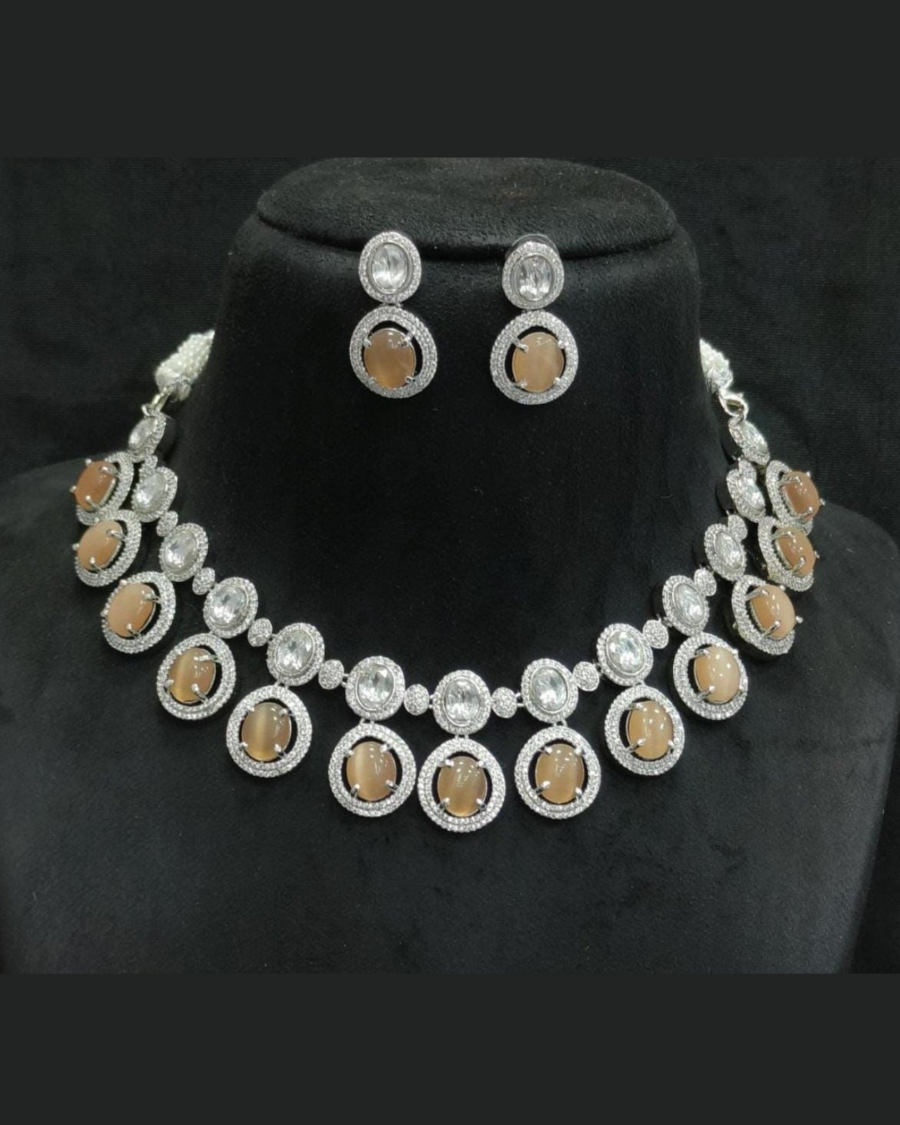 Semi Precious Stone Necklace
