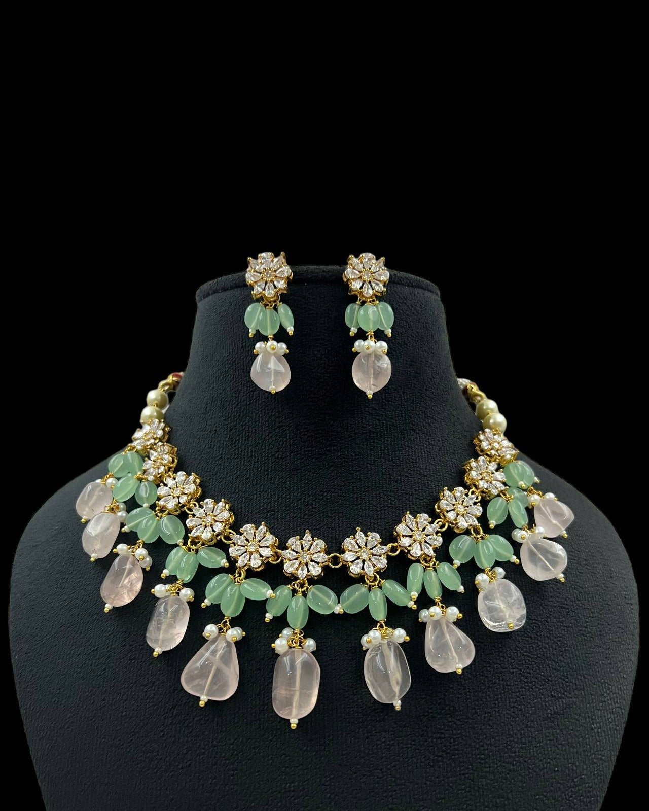 Floral Kundan Necklace