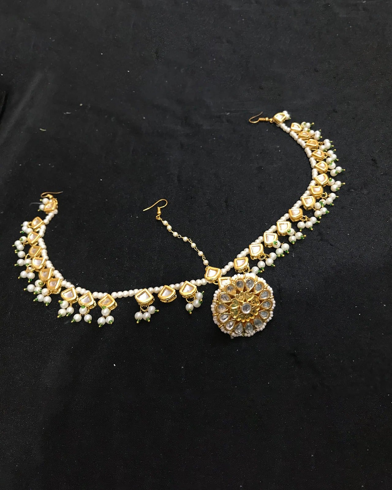 Floral Kundan Sheeshphool