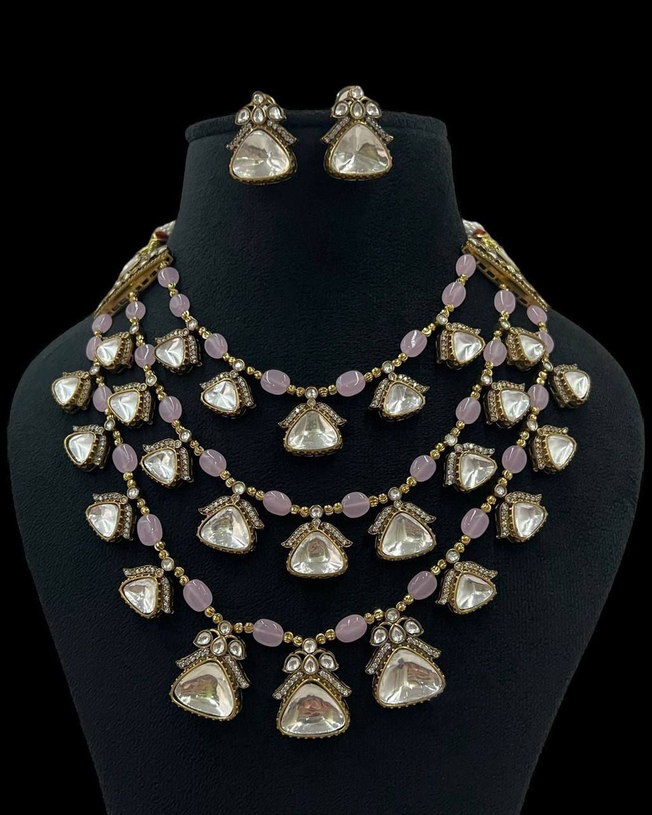 3 Layer Kundan Beauty