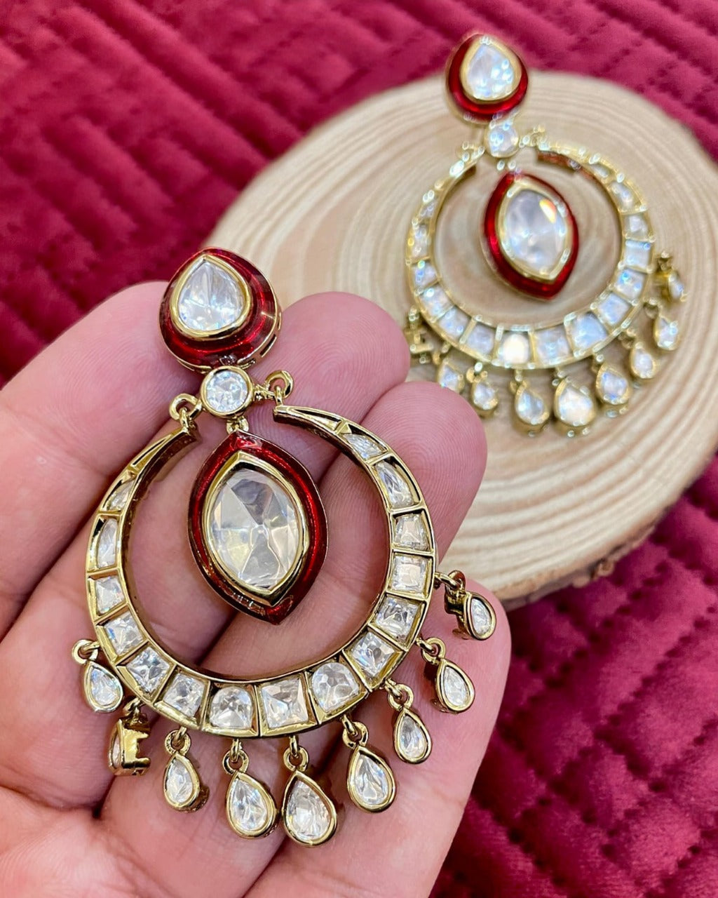 Alia Bhatt Inspired Mehendi Earrings