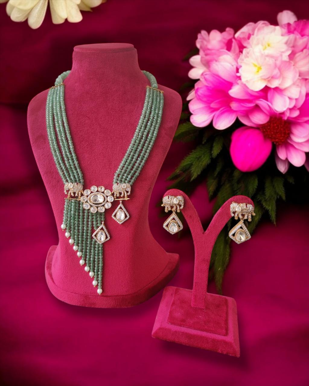 Mint Beads Fashion Necklace