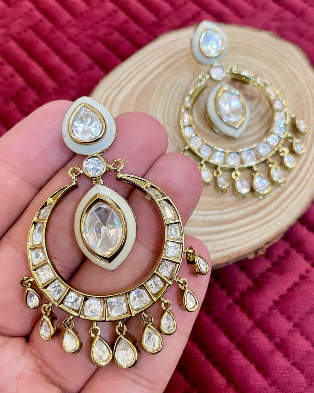 Alia Bhatt Inspired Mehendi Earrings