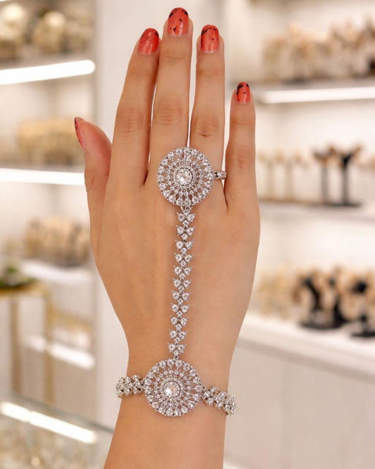 Designer Diamond Hathphool