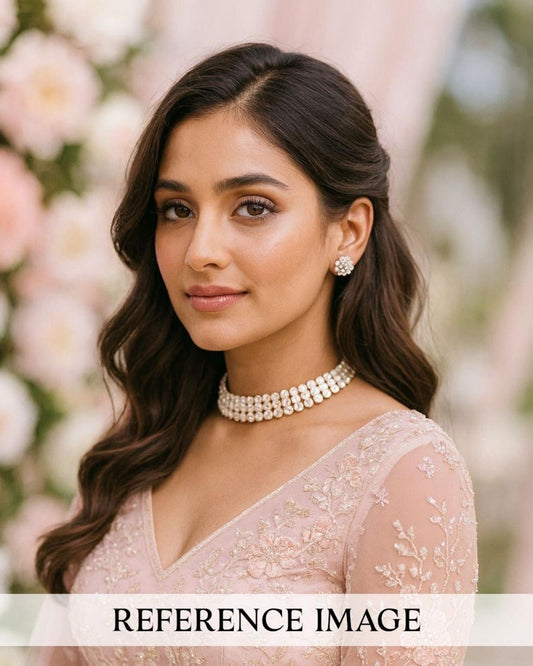 Polki Choker Necklace Set