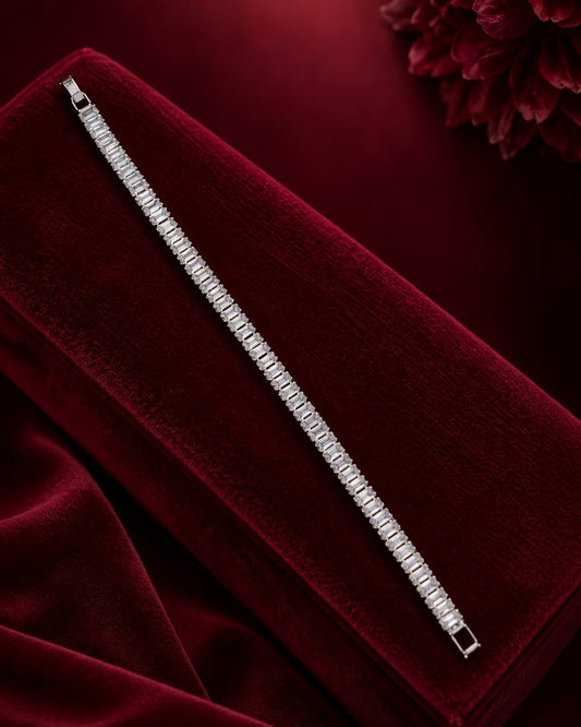 Fancy Diamond Tennis Bracelet
