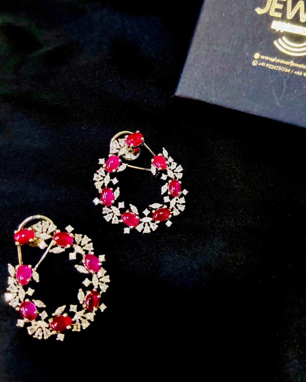 Radiant Grace Pink Earrings