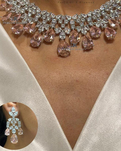 Exclusive Diamond Necklace Set