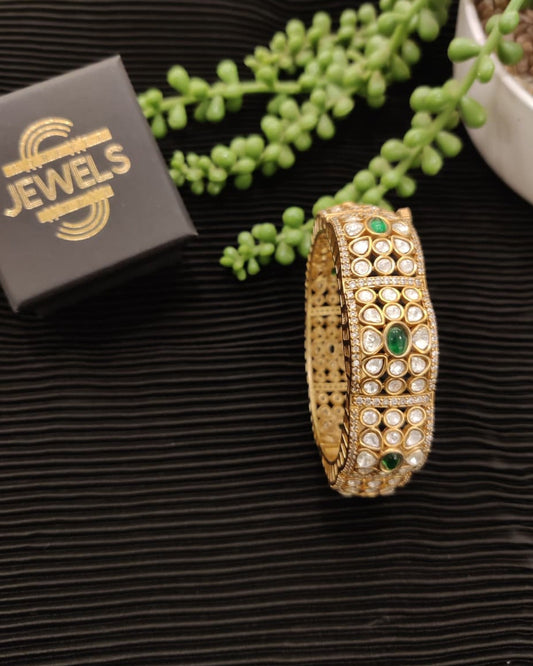 Royal polki Kundan Kada