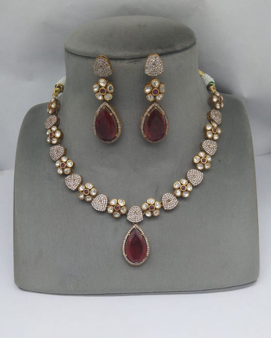 Crimson Passion Necklace Set