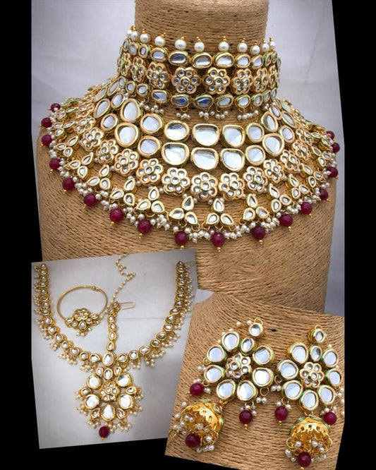 Choker Bridal Necklace set