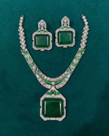 Priyanka Chopra Inspired Diamond Necklace set