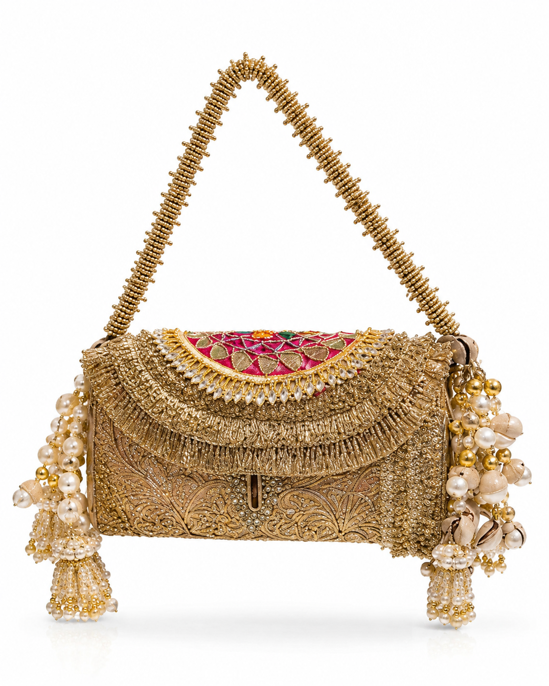 Classic Shimmer Clutch Potli bag