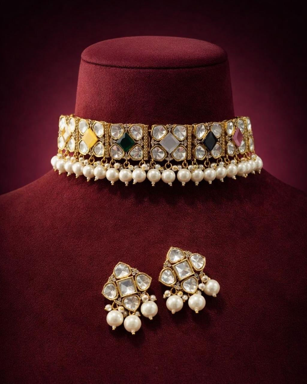 Pearl Choker Elegant Necklace