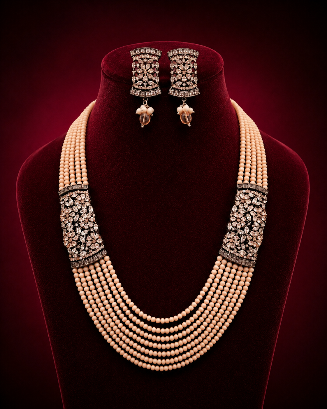 Designer Beaded Necklace Set