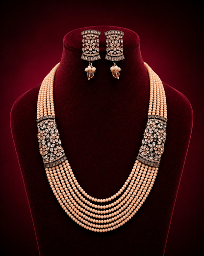 Designer Beaded Necklace Set