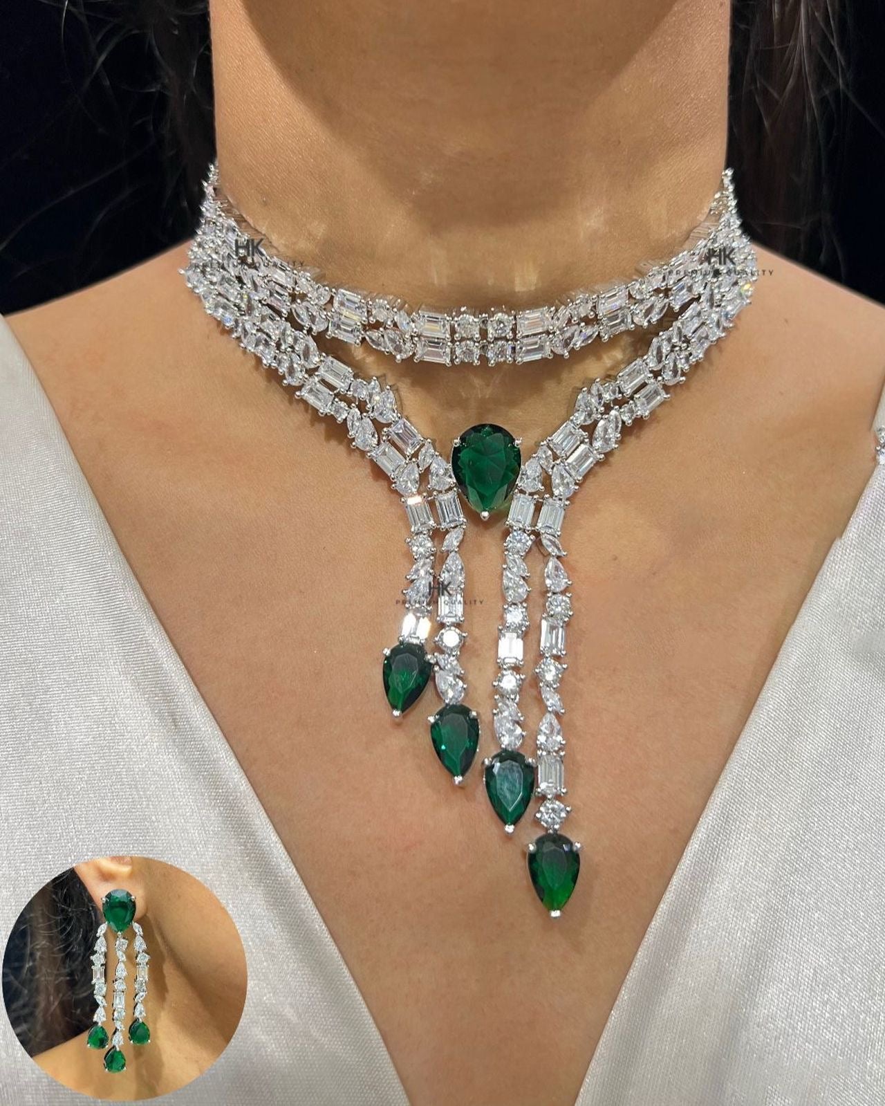Luxe Statement Diamond Necklace