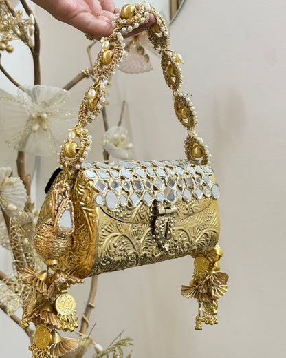 Chandni Mirror Potli Bag Clutch