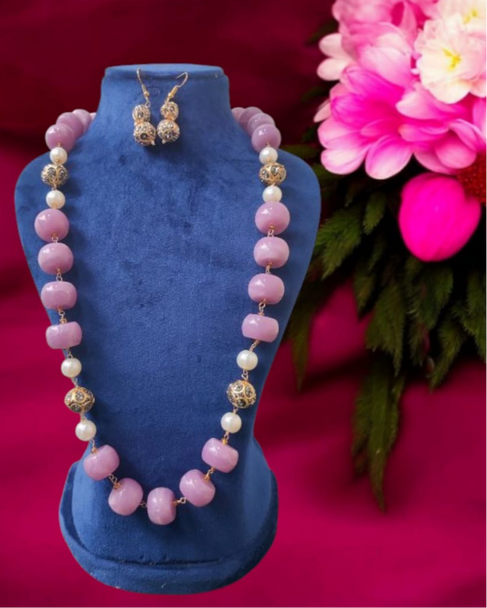 Purple Beads Mala