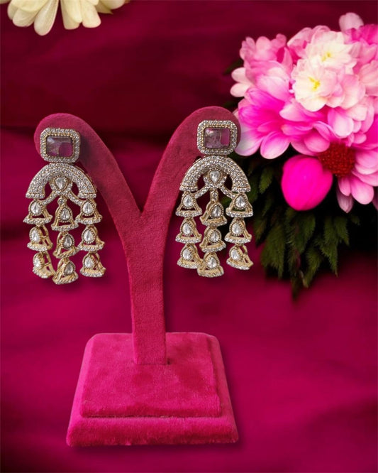 Polki Danglers Earrings