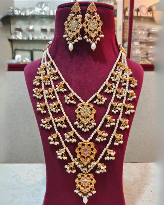 3 Layer Bridal Neckpiece