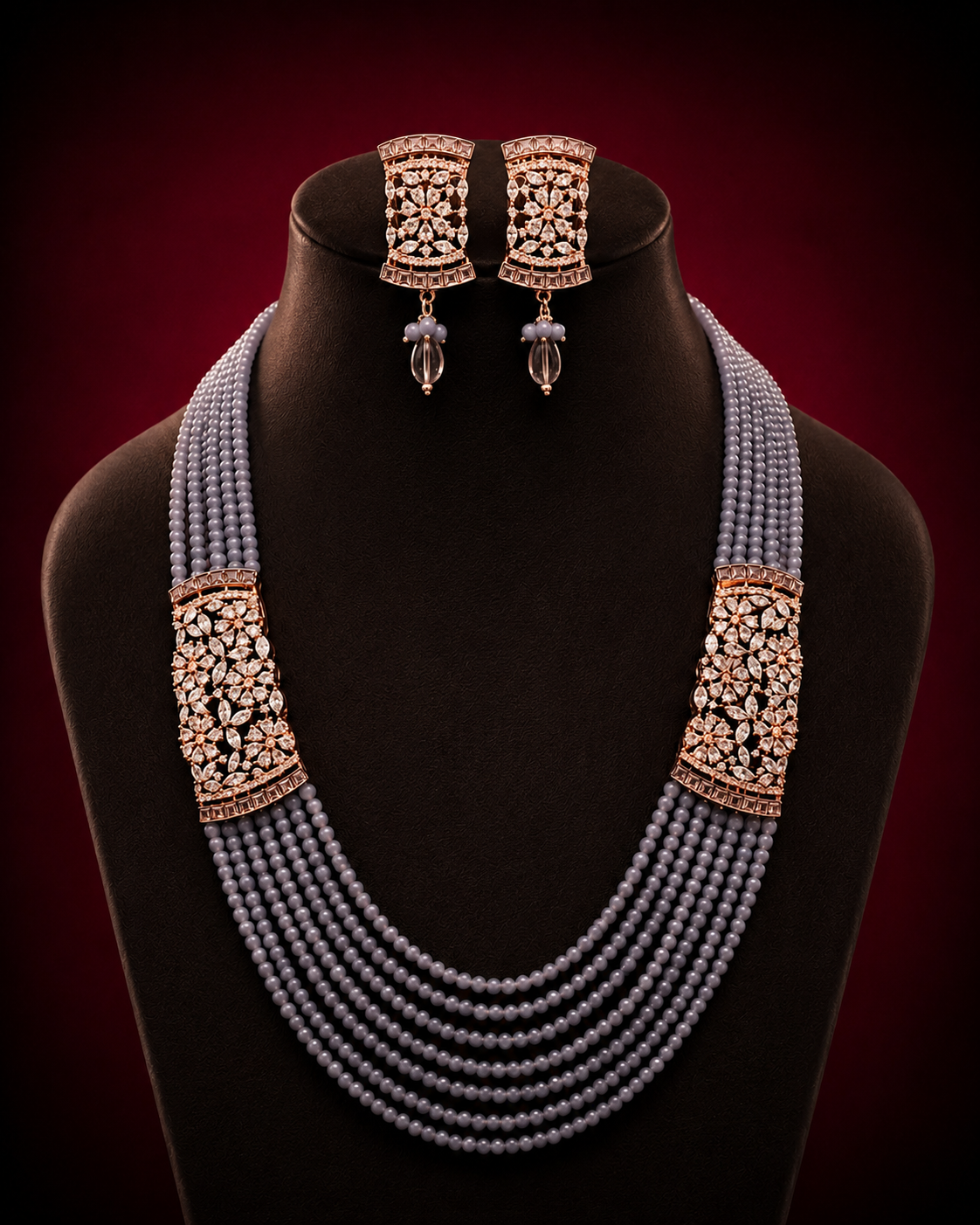 Designer Beaded Necklace Set