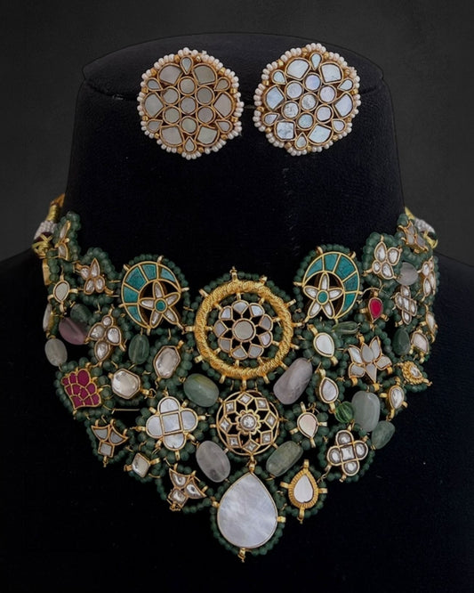 Royale Multicolour Necklace Set