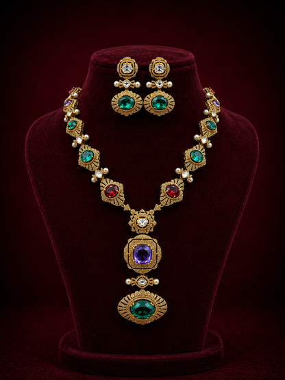 Royale Long Necklace Set
